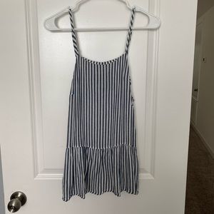 Blue & White Stripped Tank